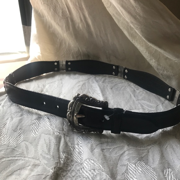 Fossil Accessories - FOSSIL | Genuine Black Leather Western belt